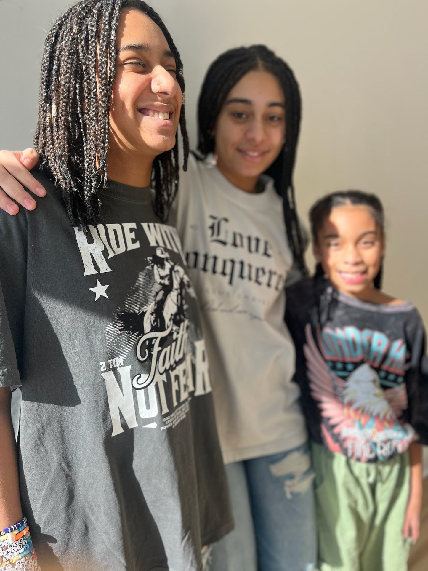 Ride with Faith Not Fear T-Shirt