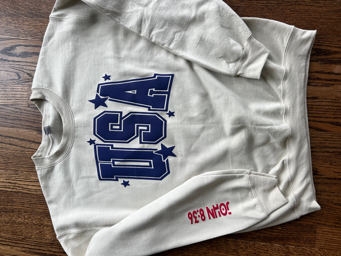 USA Stars 1776 Crewneck