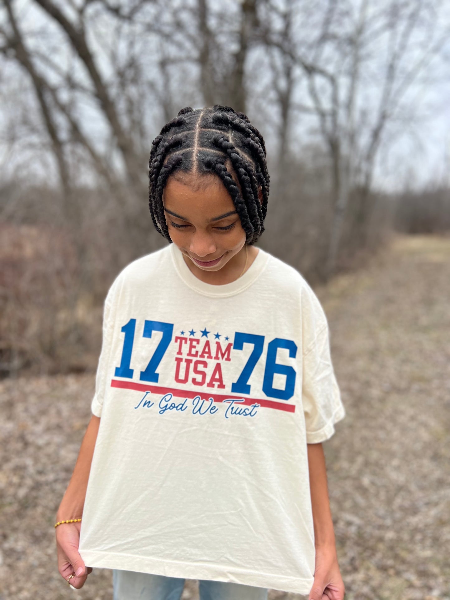 In God We Trust Boxy Tee