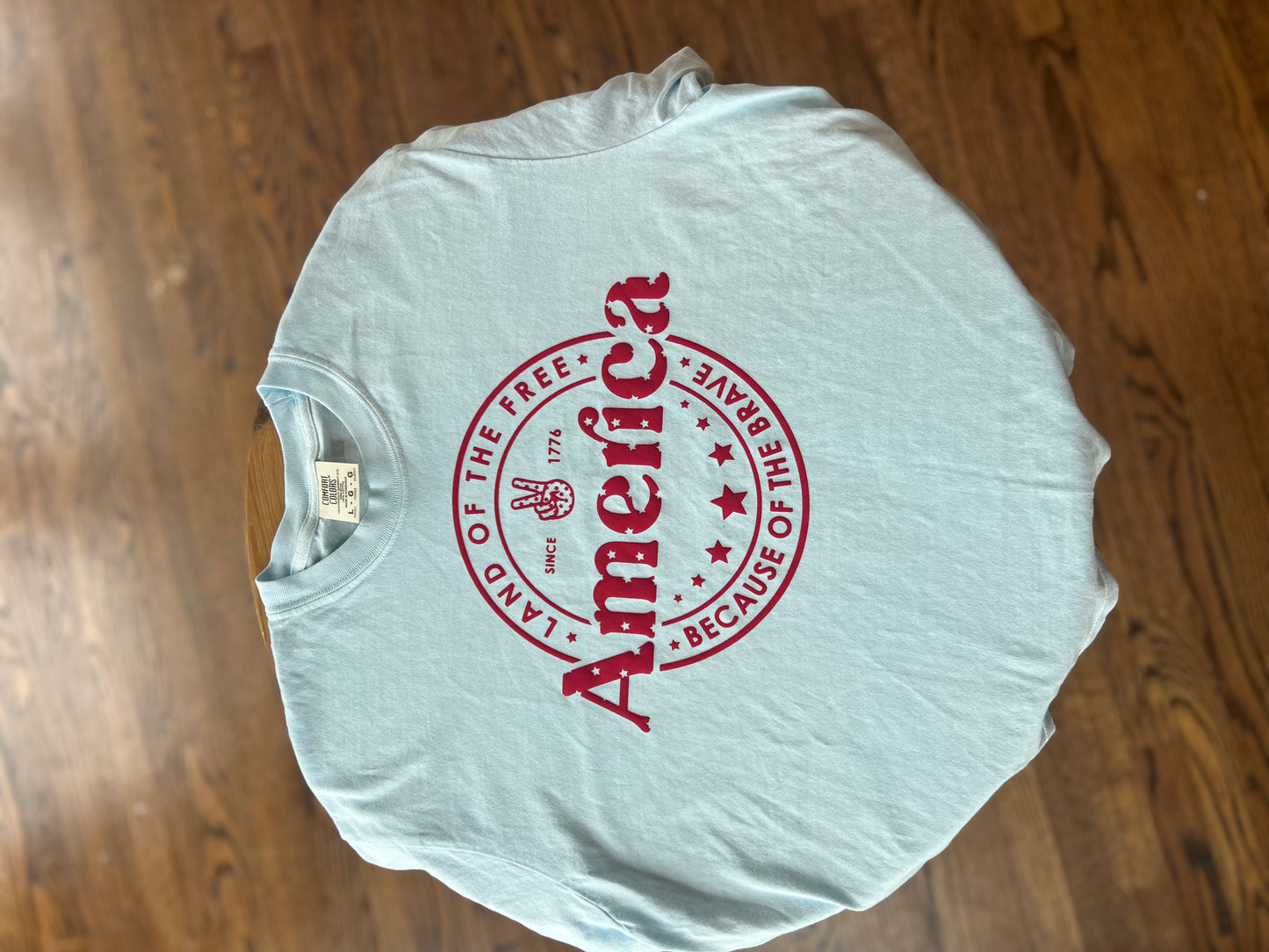 Land of the Free Boxy Tee