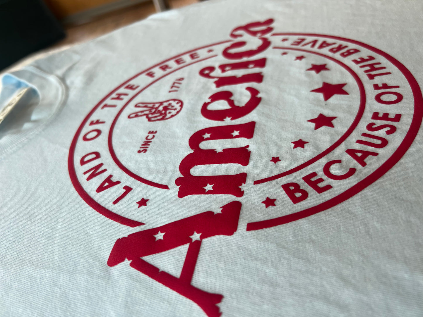 Land of the Free Boxy Tee