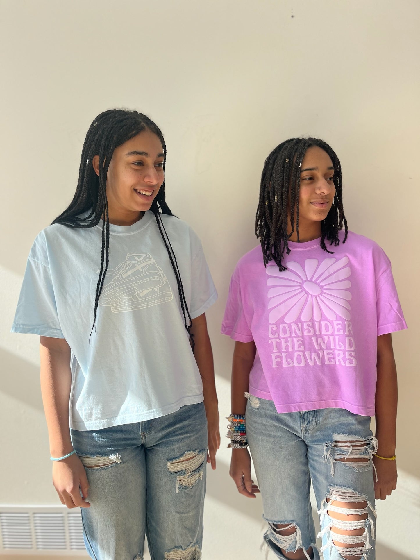 Consider The Wildflowers Boxy Tee