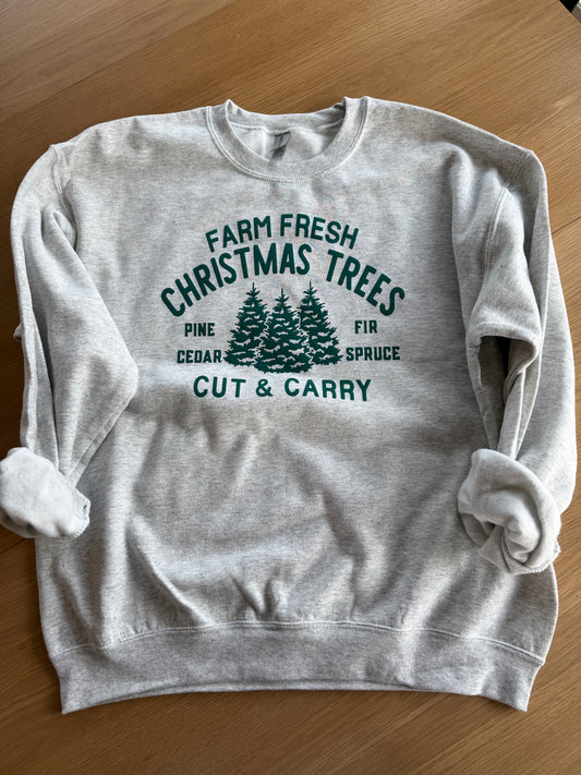 Farm Fresh Christmas Trees Crewneck