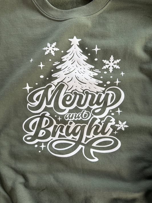 Merry & Bright Crewneck