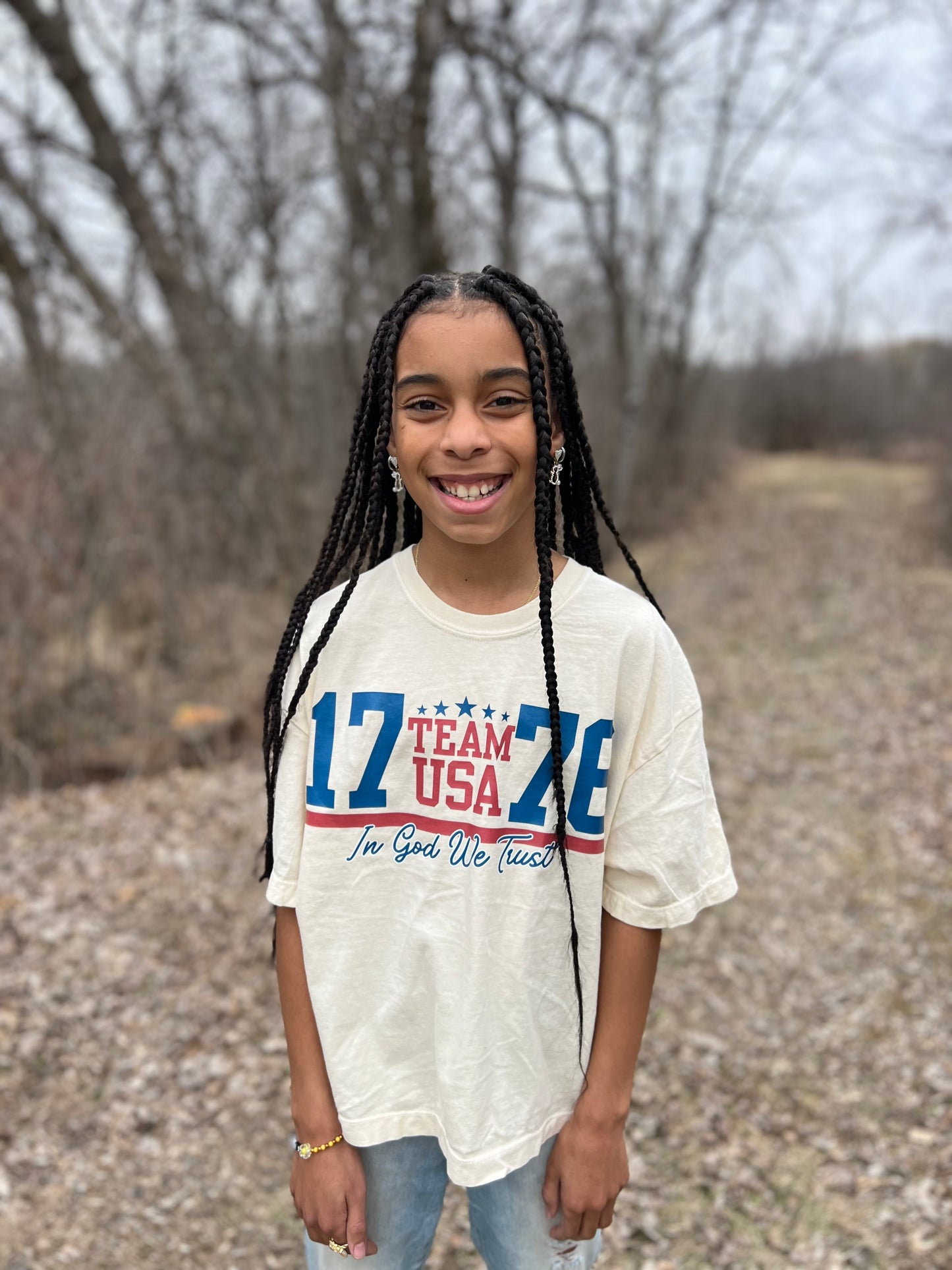 In God We Trust Boxy Tee