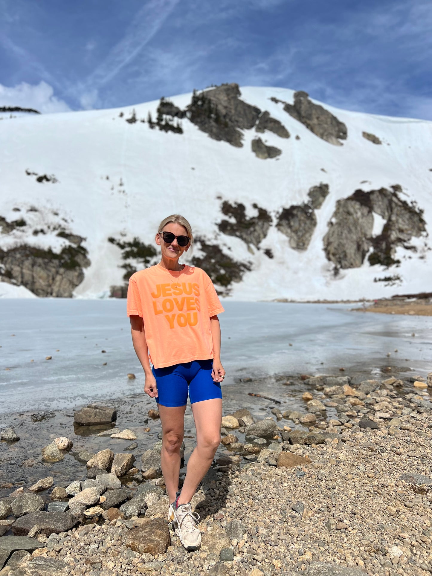 Orange Sherbet Jesus Loves You